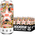 Rockstar Energy Drink Boom Whipped Orange, 16 Fl Oz (Pack of 12)