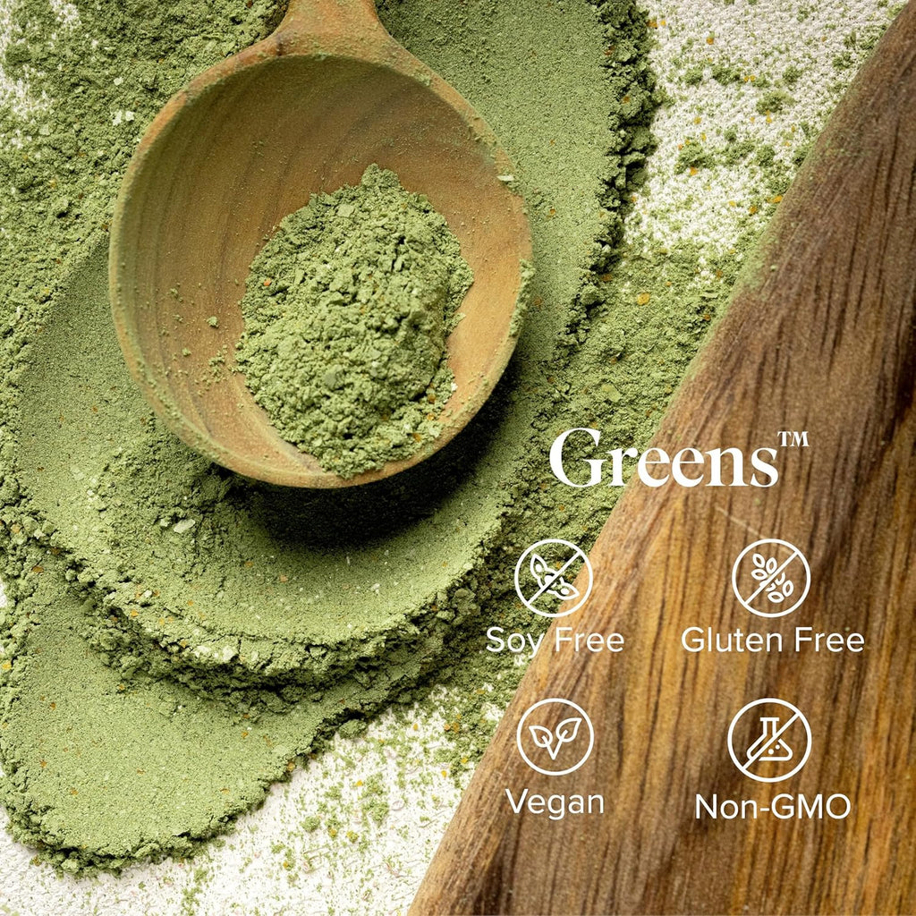 Isagenix Moringa Greens - Green Drink Powder with Antioxidants & Superfoods - Nutritional Supplement - Made with Non-GMO, Whole-Food Vegetables - 10.6 oz (30 Servings)